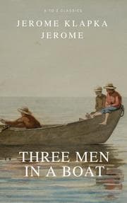 Cover von Three Men in a Boat (Active TOC, Free Audiobook) (A to Z Classics)