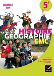Cover von Histoire Géographie EMC (Enseignement Moral et Civique) 5e - édition 2016