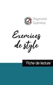 Cover von Exercices de style de Raymond Queneau (fiche de lecture et analyse complète de l'uvre)