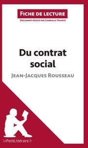 Cover von Du contrat social de Jean-Jacques Rousseau (Fiche de lecture)