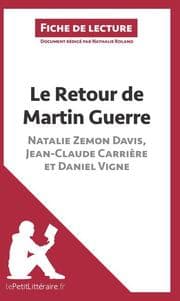 Cover von Le Retour de Martin Guerre de Natalie Zemon Davis, Jean-Claude Carrière et Daniel Vigne (Fiche de lecture)