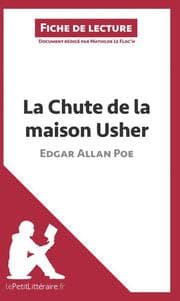 Cover von La Chute de la maison Usher d'Edgar Allan Poe (Fiche de lecture)