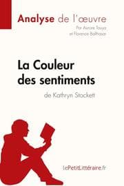 Cover von La Couleur des sentiments de Kathryn Stockett (Analyse de l'oeuvre)