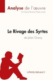 Cover von Le Rivage des Syrtes de Julien Gracq (Analyse de l'oeuvre)