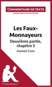 Cover von Les Faux-Monnayeurs d'André Gide - Deuxième partie, chapitre 3