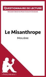 Cover von Le Misanthrope de Molière
