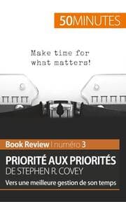 Cover von Priorité aux priorités de Stephen R. Covey (Book review)