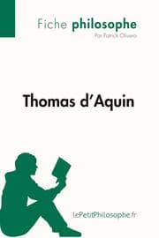 Cover von Thomas d'Aquin (Fiche philosophe)