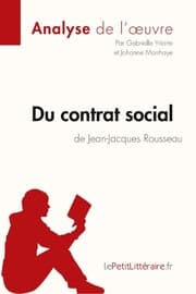 Cover von Du contrat social de Jean-Jacques Rousseau (Analyse de l'oeuvre)