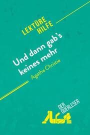 Cover von Und dann gab's keines mehr von Agatha Christie (Lektürehilfe)