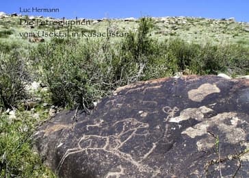 Cover von Die Petroglyphen vom Usektal in Kasachstan