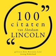 Cover von 100 citaten van Abraham Lincoln