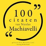 Cover von 100 citaten van Nicolas Machiavelli