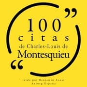Cover von 100 citas de Charles-Louis de Montesquieu