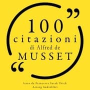 Cover von 100 citazioni Alfred de Musset