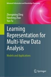 Cover von Learning Representation for Multi-View Data Analysis