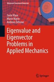 Cover von Eigenvalue and Eigenvector Problems in Applied Mechanics