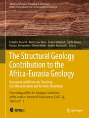 Cover von The Structural Geology Contribution to the Africa-Eurasia Geology: Basement and Reservoir Structure, Ore Mineralisation and Tectonic Modelling