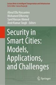 Cover von Security in Smart Cities: Models, Applications, and Challenges