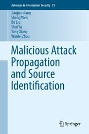 Cover von Malicious Attack Propagation and Source Identification
