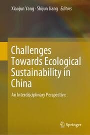 Cover von Challenges Towards Ecological Sustainability in China