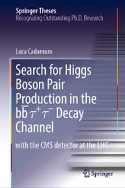 Cover von Search for Higgs Boson Pair Production in the bb¿ ¿+ ¿- Decay Channel