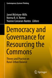 Cover von Democracy and Governance for Resourcing the Commons