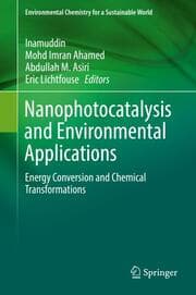 Cover von Nanophotocatalysis and Environmental Applications