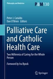 Cover von Palliative Care and Catholic Health Care
