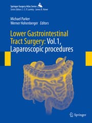Cover von Lower Gastrointestinal Tract Surgery: Vol.1, Laparoscopic procedures