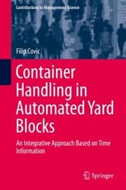 Cover von Container Handling in Automated Yard Blocks