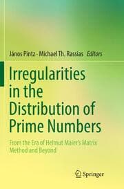 Cover von Irregularities in the Distribution of Prime Numbers
