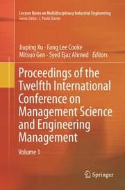 Cover von Proceedings of the Twelfth International Conference on Management Science and Engineering Management