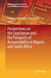 Cover von Perspectives on the Legislature and the Prospects of Accountability in Nigeria and South Africa