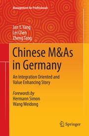 Cover von Chinese M&As in Germany