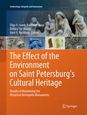 Cover von The Effect of the Environment on Saint Petersburg's Cultural Heritage