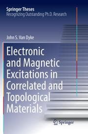 Cover von Electronic and Magnetic Excitations in Correlated and Topological Materials