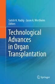 Cover von Technological Advances in Organ Transplantation