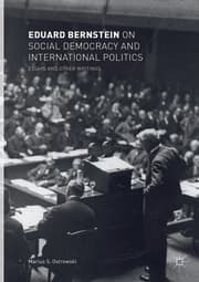 Cover von Eduard Bernstein on Social Democracy and International Politics