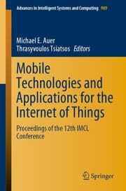 Cover von Mobile Technologies and Applications for the Internet of Things