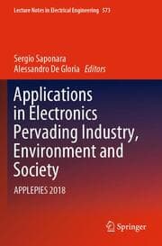 Cover von Applications in Electronics Pervading Industry, Environment and Society