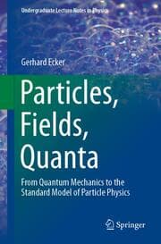 Cover von Particles, Fields, Quanta