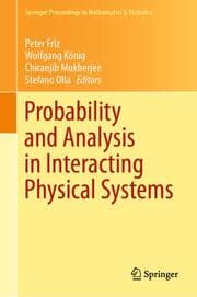 Cover von Probability and Analysis in Interacting Physical Systems