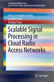 Cover von Scalable Signal Processing in Cloud Radio Access Networks