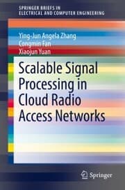 Cover von Scalable Signal Processing in Cloud Radio Access Networks