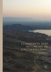 Cover von Community and Autonomy in Southern Oman