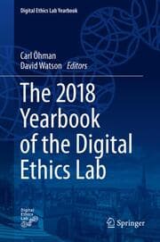 Cover von The 2018 Yearbook of the Digital Ethics Lab