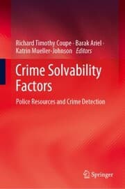 Cover von Crime Solvability Factors