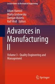 Cover von Advances in Manufacturing II