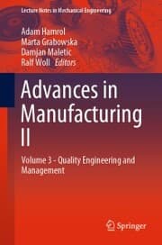 Cover von Advances in Manufacturing II